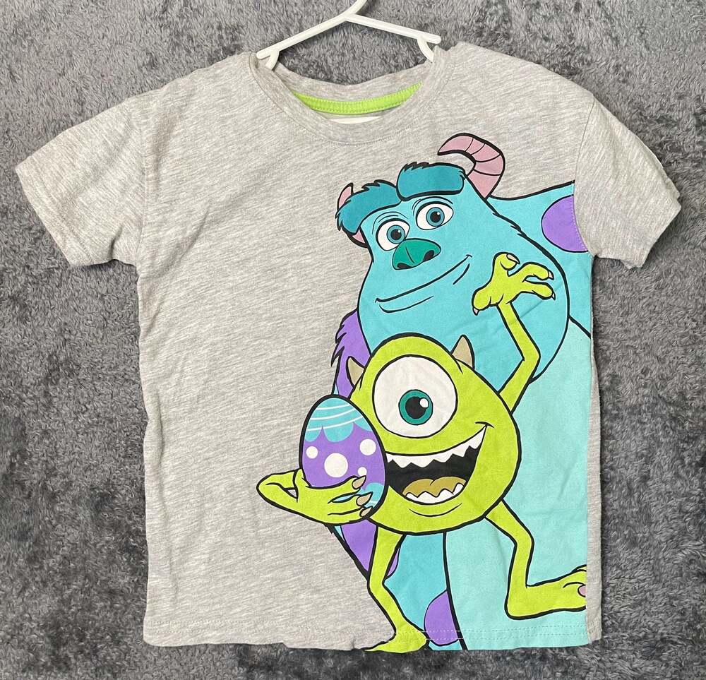 Disney Pixar Monsters Inc. Sulley and Mike T-Shirt Size 5T